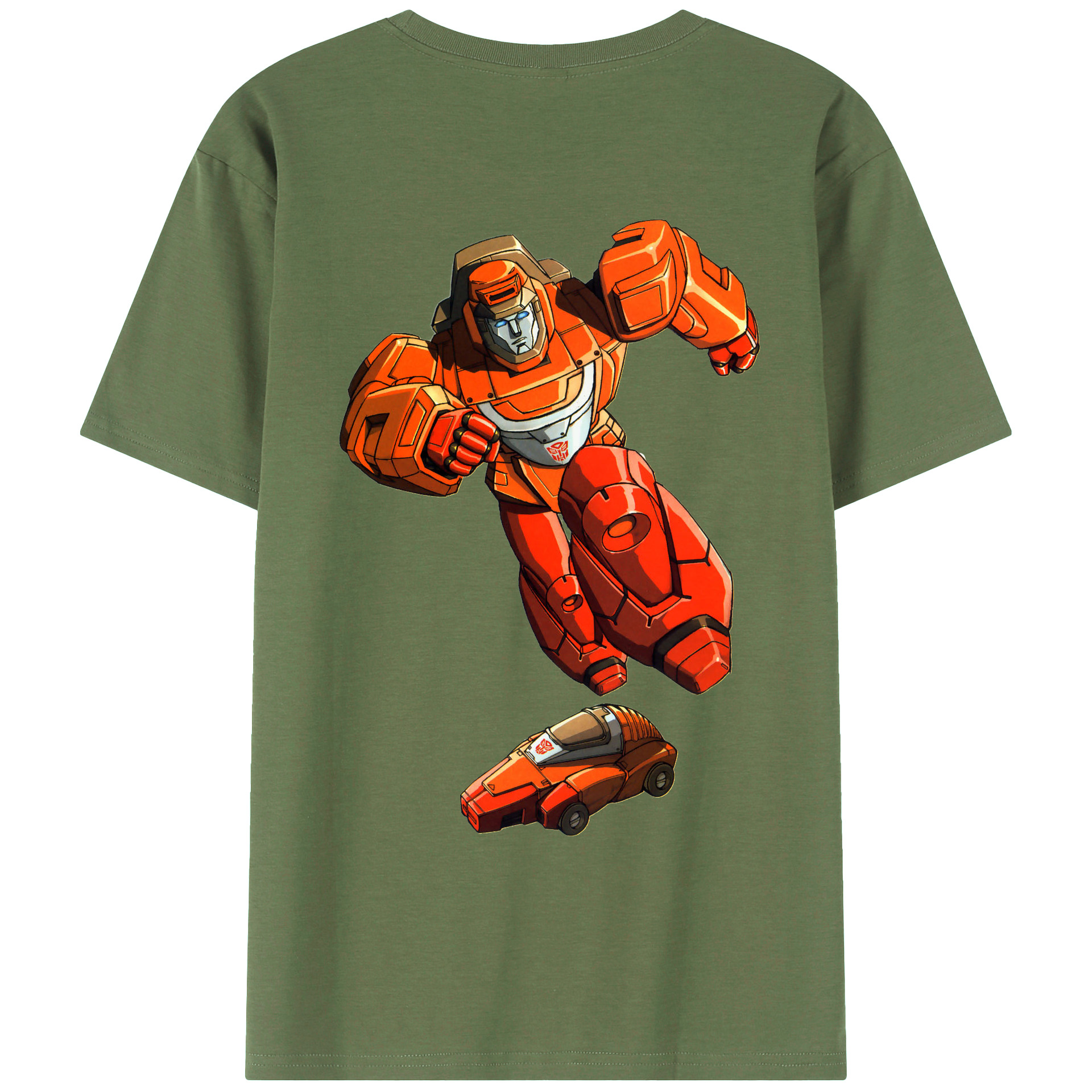 （画像用）  綿100％ メンズ半袖Tシャツ（バックプリント） 通気性